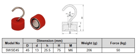 magnetic hook